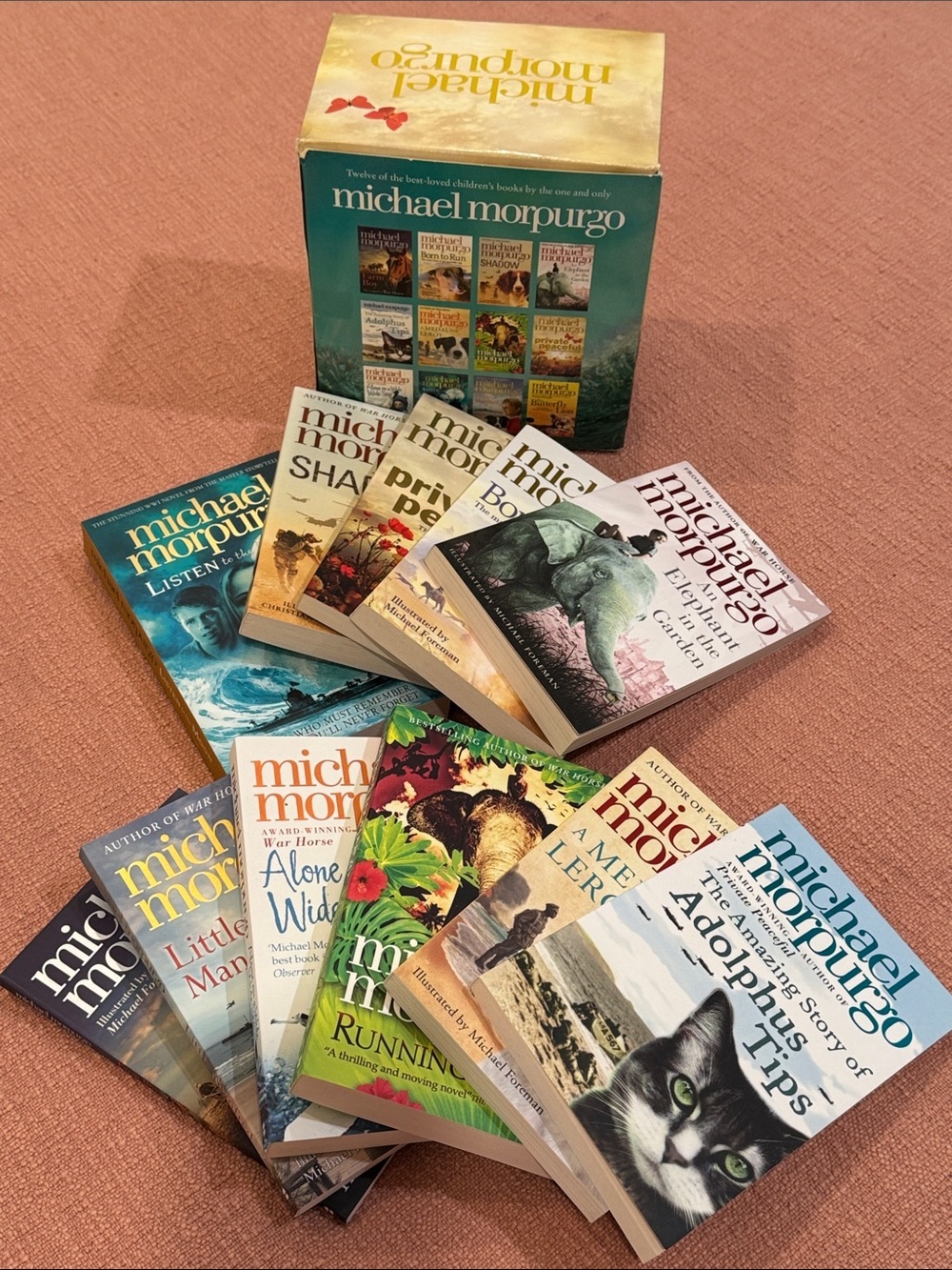 Michael Morpurgo kids novels Boxed Paperback Set of 11 books